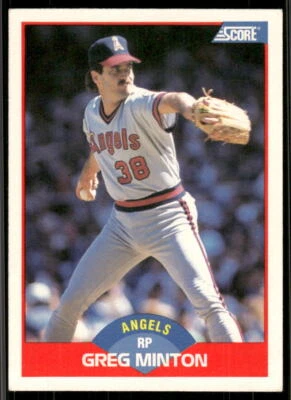 1989 Score #543 Greg Minton - Image 1 of 2