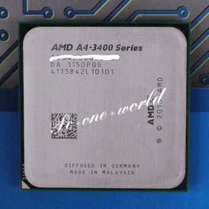 100% OK AD3400OJZ22HX AMD A4-Series A4-3400 2.7 GHz FM1 Dual-Core Processor CPU - Picture 1 of 1