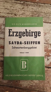 Die gute Wanderkarte, Landkarte, 17 Wanderkarten, Vintage DDR VEB Ostalgie - Bild 1 von 17