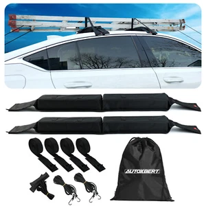 Almohadillas blandas universales portaequipajes para techo de automóvil para kayak tabla de surf SUP canoa - Imagen 1 de 13