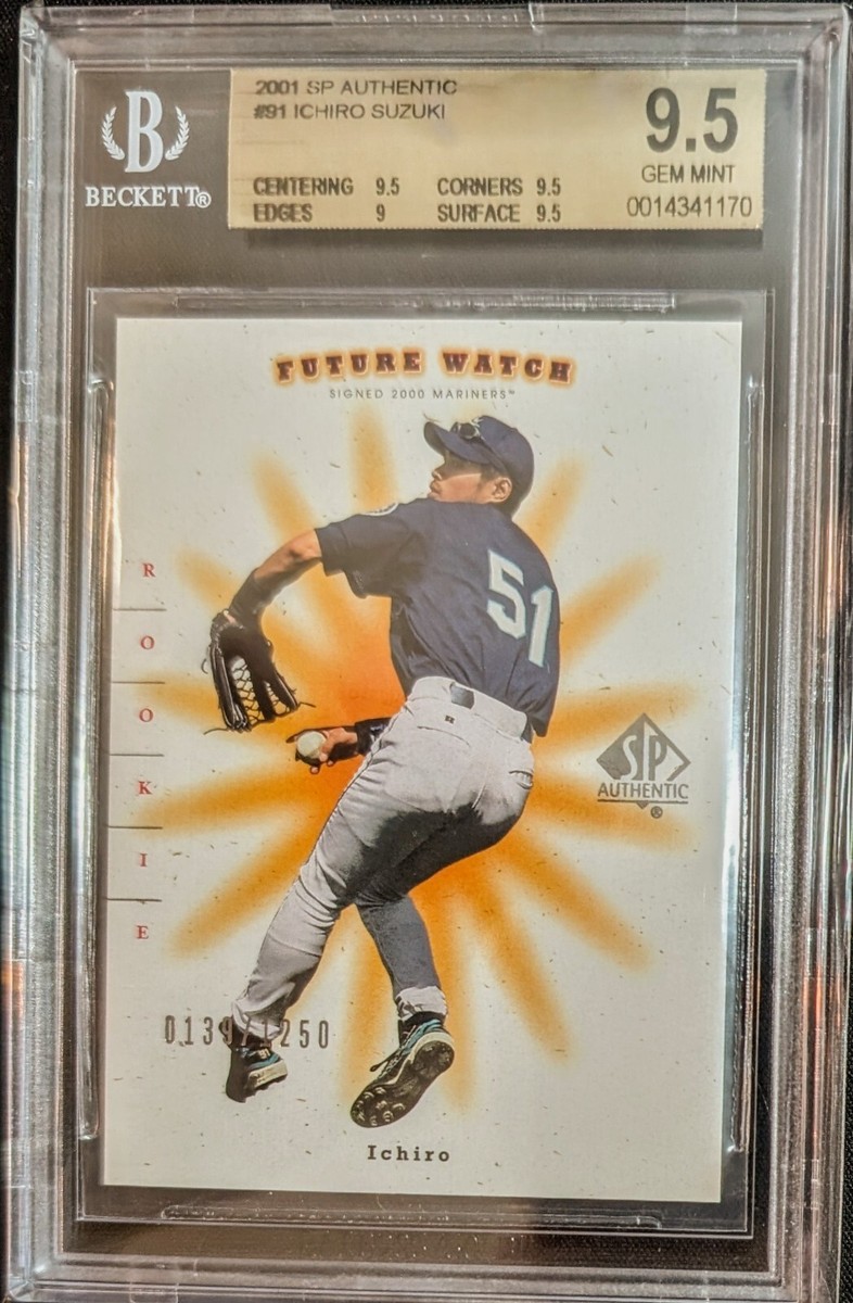Upper Deck Ichiro Suzuki Grade 9.5 Baseball Sports Trading Upper Deck Ichiro Suzuki Grade 9.5 Baseball Sports Trading
