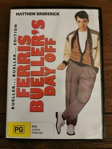 Ferris Bueller's Day Off DVD, 1986 Mathew Broderick Region 4 PAL Free Postage - Picture 1 of 3