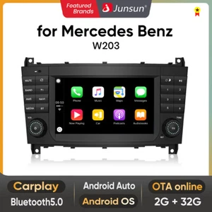 Autoradio Für Mercedes C-Klasse W203 CL203 CLK C209 GPS NAVI SWC EQ CD DVD DAB+ - Bild 1 von 13