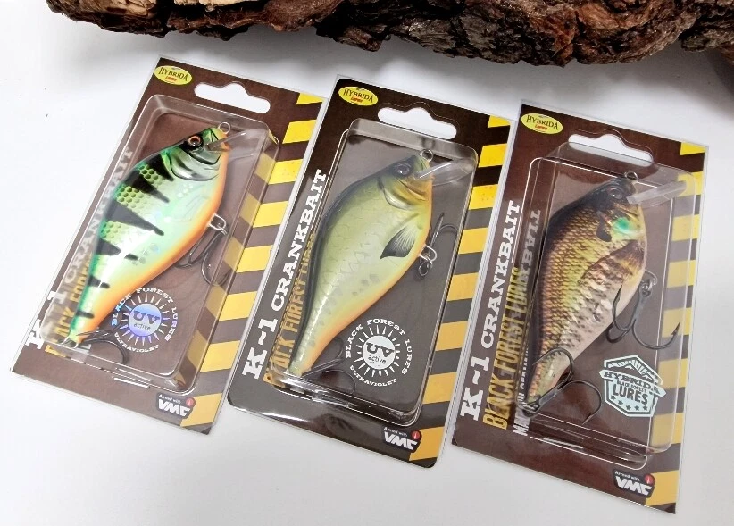 Hybrida K1 Crankbait Wobbler 9cm 25g Floating 6 Farben Crank SALE - Bild 1 von 1