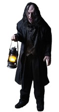 The Watcher Prop Lifesize Creepy Stalker Halloween Statue Haunted House