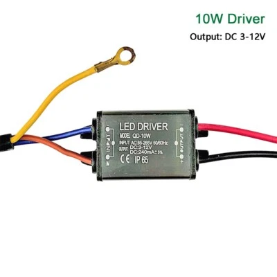 10W 20W 30W 50W 70W 100W LED Driver Power Supply Waterproof For Floodlight DIY - Image 1 of 4
