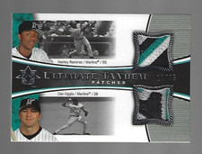 Hanley Ramirez Dan Uggla 2006 Ultimate Collection Tandem Materials Patch 11/35 ⚾