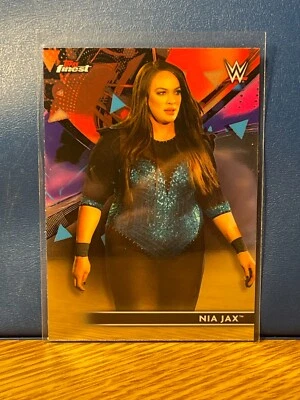 Nia Jax - 2021 WWE Topps Finest Wrestling Card #26 - Image 1 of 2