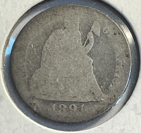 1891-S Seated Liberty Dime - P13-19 Cover