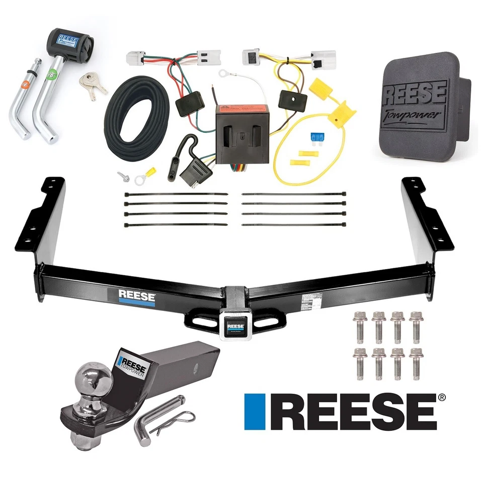 Engate de reboque Reese para 12-22 Nissan NV1500 NV2500 NV3500 fiação 2" bola + trava - Imagem 1 de 1