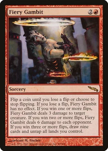 MTG - Fiery Gambit (MRD) - Picture 1 of 1