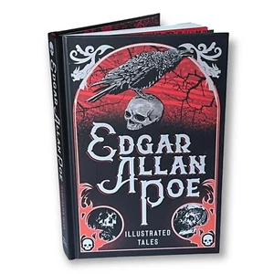 NEW Edgar Allan Poe Illustrated Tales Horror Deluxe Hardcover Classics Gift Book - Bild 1 von 10