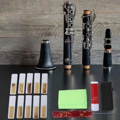 Set Strap Clarinet Brush 5pcs Clarinet Cork Grease Cleaning Tool Kit Cloth Parts