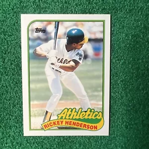 1989 Topps Traded - #48T Rickey Henderson - Picture 1 of 7