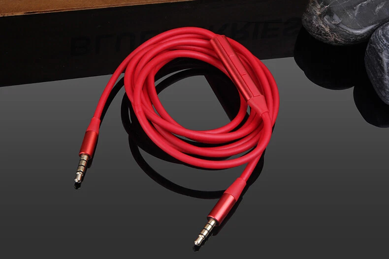 New! Audio Cable With mic For Philips SHP9500 SHL5505 SHL5707 SHL5705 SHB9250 - Image 1 of 1