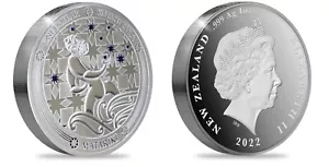 Moneda de plata de prueba Matariki 2022 de Nueva Zelanda de 1 oz *Correo urgente gratuito desde Sydney* - Imagen 1 de 14
