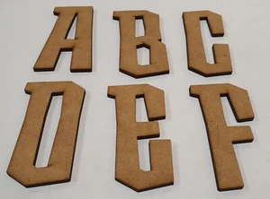 30cm Wooden letters MDF Made Any Font Craft Lettes Easy too paint Capitals Only - Picture 1 of 4