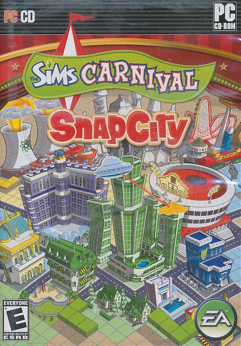 The Sims Carnival SNAP CITY SnapCity PC Game NEW in BOX - Image 1 of 1