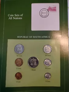 Franklin Mint Coin Sets of All Nations Republic Of South Africa - 7 Coins - Picture 1 of 1