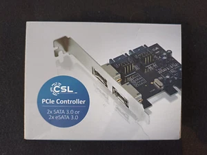 CSL PCI-Express PCIe 2.0 Controller for SATA III - Photo 1/4