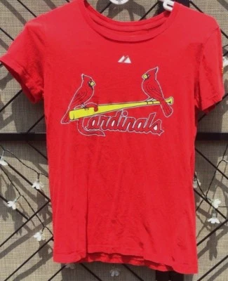Camiseta de béisbol MLB Majestic 2011 para mujer de los Cardenales de San Luis Matt Holliday #7 M Foto 1 de 4