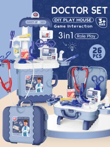 D&I Arztkoffer Rollenspiel Set Doktorset Doktorspiele Kinderspielzeug ab 3 Jahre - Bild 1 von 6