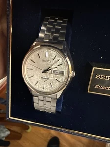 Seiko 3003 Men’s Watch Snowflake 1990s In Original Box New Battery 3863-7049 - Picture 1 of 24