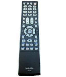 Mando a distancia toshiba ct-877 para 26HF85 27DF46 30HF66 30HF85 34HF85C - PROBADO - Imagen 1 de 2