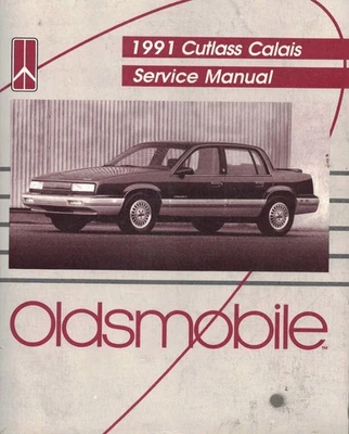 Oldsmobile-Cutlass Calais 1991 manual de servicio Foto 1 de 2