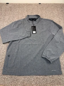 7 Diamonds Herren XL grau Oxygenate 1/4 Zip Pullover leicht schnelltrocknend - Bild 1 von 12