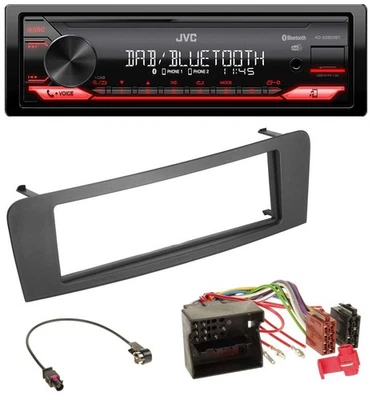 JVC Bluetooth USB DAB MP3 Autoradio für Mercedes A-Klasse W176 B-Klasse W242 CLA - Bild 1 von 4