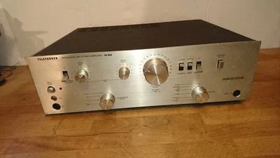 Telefunken TA 350 silber  Amplificateur  Poweramp Stereo Hifi Verstärker - Bild 1 von 4