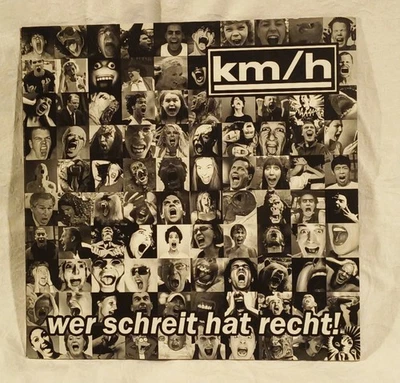 KM/H: Wer schreit hat recht!  ★  LP Vinyl 12"  ★  nummeriert  ★  HC-Punk - Bild 1 von 4