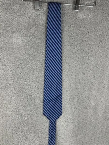 Corbata Brooks Brothers Para Hombre Talla Única Azul Marino Rayas Pura Seda Hecha a Mano EE. UU. - Imagen 1 de 9
