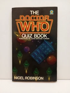 The Doctor Who Quiz Book Target Collection BBC Paperback Robinson 1981 - Picture 1 of 9