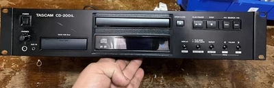 Reproductor de CD profesional Tascam CD-200iL y base doble para iPod/iPhone PROBADO FUNCIONANDO Foto 1 de 4