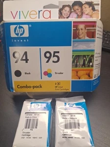 Cartuchos de tinta obsoletos HP 94 95 - Imagen 1 de 5
