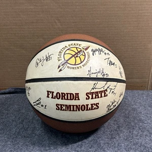 Florida State Seminoles Women’s Basketball Team Autographed Ball - READ! - Picture 1 of 11