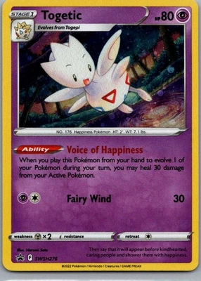 Togetic Promo SWSH: Sword & Shield Promo Cards SWSH276 NM - Image 1 of 2