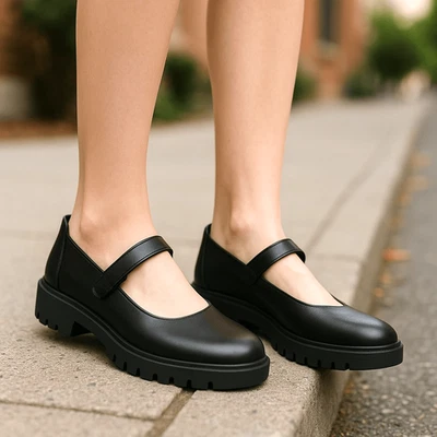 Zapatos cómodos planos Mary Jane de cuero Vionic Uptown para mujer talla 11 W nuevos en caja Foto 1 de 4