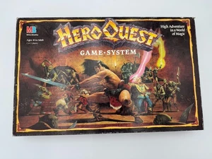 Sistema de juego de mesa Milton Bradley Hero Quest 1989/1990 completo - Imagen 1 de 24