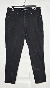 ***Basic Editions (Womens) Black "Classic Slim" Jeans (NWT) Mid Rise/Slim Leg*** - Picture 1 of 4