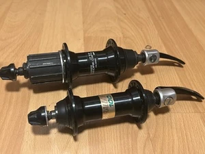 Shimano Deore LX Parallax FH-M565 Hub Set QR 32 H Quick Release HB-M564 90s MTB - Picture 1 of 19