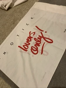 Vintage Doug Wilson Kissenbezug Hinweis: Lover’s Only Burlington Standard 1980er - Bild 1 von 7