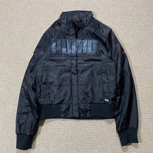 Puma Motorsport Jacket Womens 6 UK XS Black F1 Racing Puffer Quilted Cropped - Picture 1 of 12