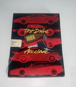 TEST DRIVE ACCOLADE Amiga Computer Game Preowned - Picture 1 of 7