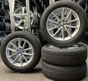 4 original BMW winter wheels styling 618 225/60 R18 104H X3 G01 X4 G02 6880047 2088 - Picture 1 of 3