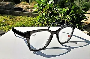 Maui Jim Brille MJO 2121-11 graue Rahmen klare Linse 51-21-145 Italien - Bild 1 von 4