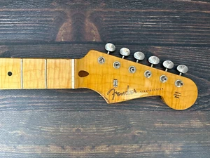 Fender Japan ST54-70AS 1994 40° anniversario Stratocaster collo foto fiamma acero - Foto 1 di 16