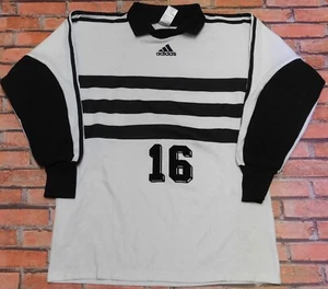 ADIDAS MAGLIA SHIRT PORTIERE CALCIO NOLEL VINTAGE MADE IN ENGLAND (438) tg. S - Imagen 1 de 3